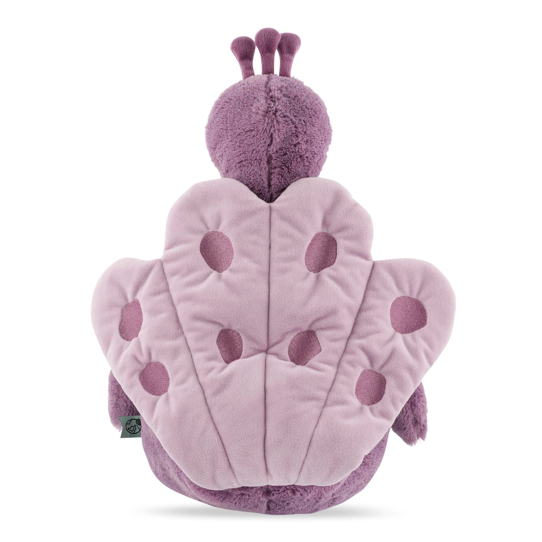 Trixie Baby Premiers jouets Animal en peluche grande Mrs. Peacock peluche