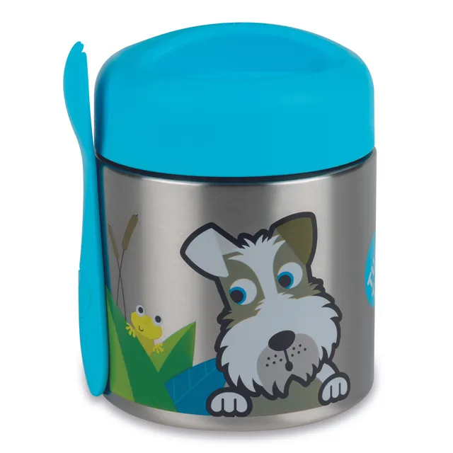 Tum Tum Food Flasks Scruff the Dog thermos repas 300 ml avec spork magnétique