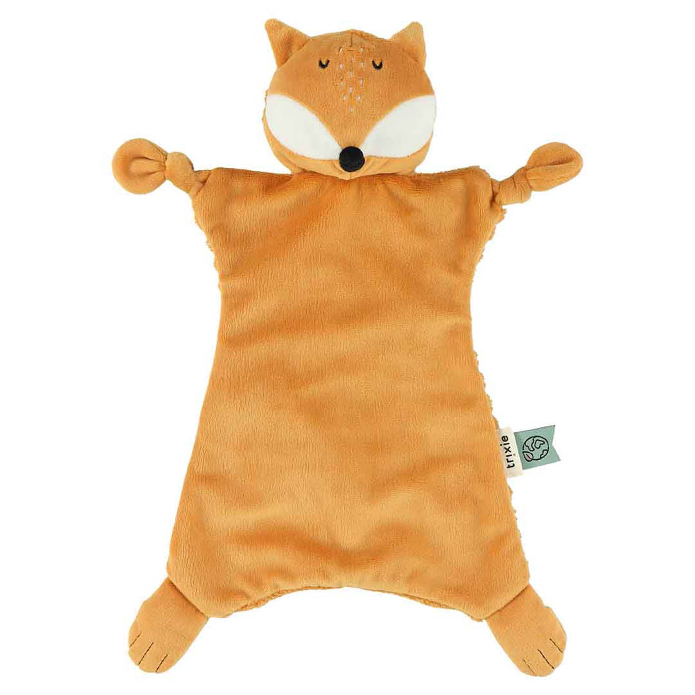 Trixie Baby Premiers jouets Doudou Mr. Fox avec attache tétine