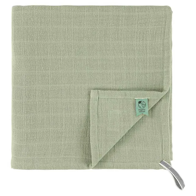 Trixie Baby Langes en mousseline Lange en mousseline 110x110cm Bliss Sage coton bio