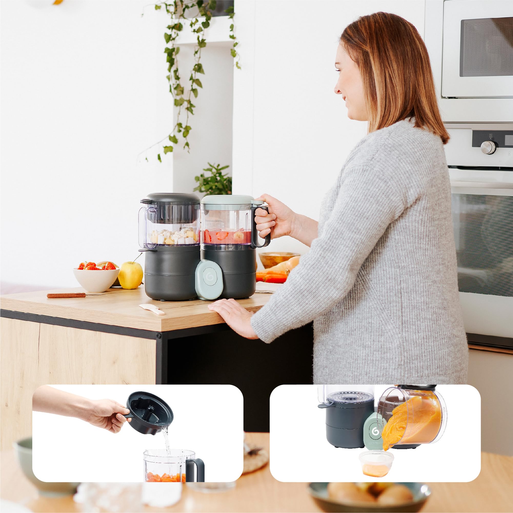 Babymoov Nutribaby One robot cuiseur bébé 2 L vapeur