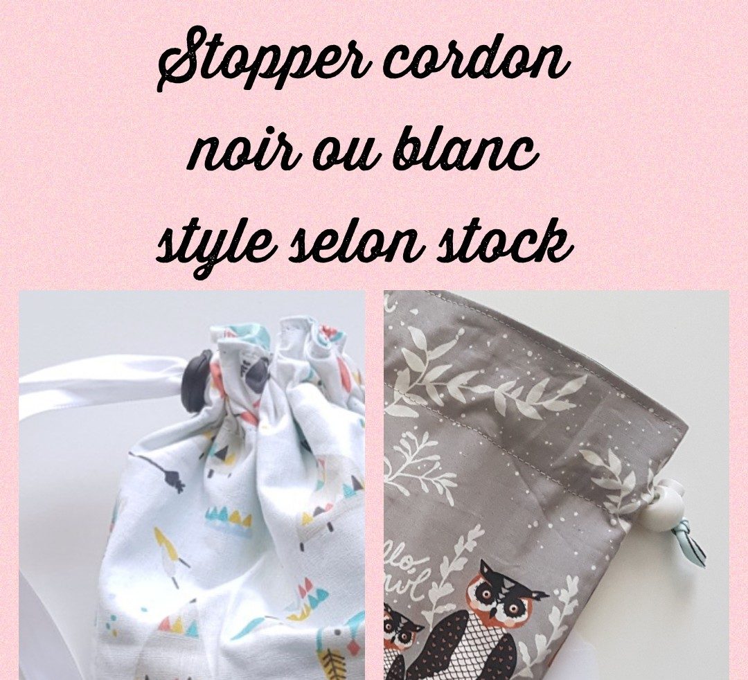 Rose et rêves dorés Créations sur-mesure pochon sur mesure
