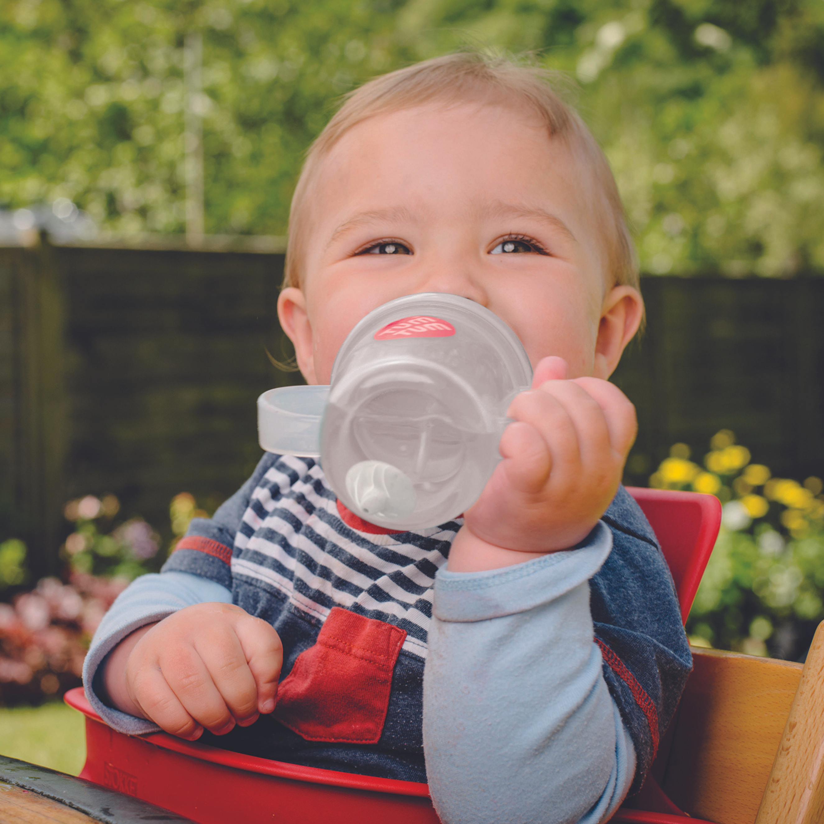 Tum Tum Cups Tippy Up Sippy Cup Pip Panda tasse à paille lestée 200 ml