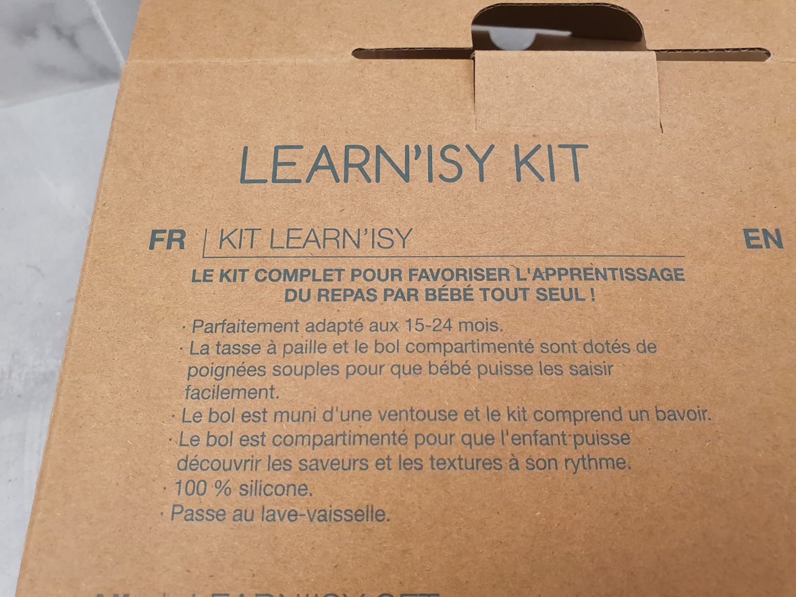Babymoov Learn'ISY coffret repas Renard Terracotta 15-24 mois