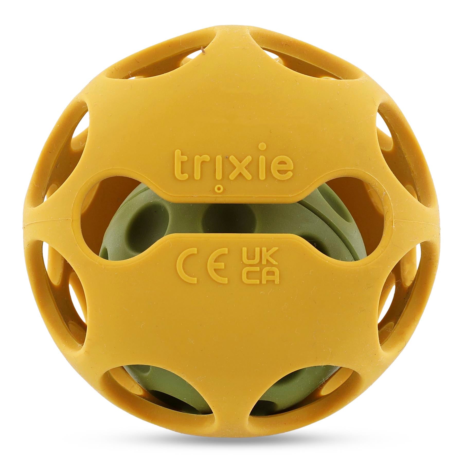 Trixie Baby Jouets sensoriels Hochet sensoriel en silicone Mr. Lion
