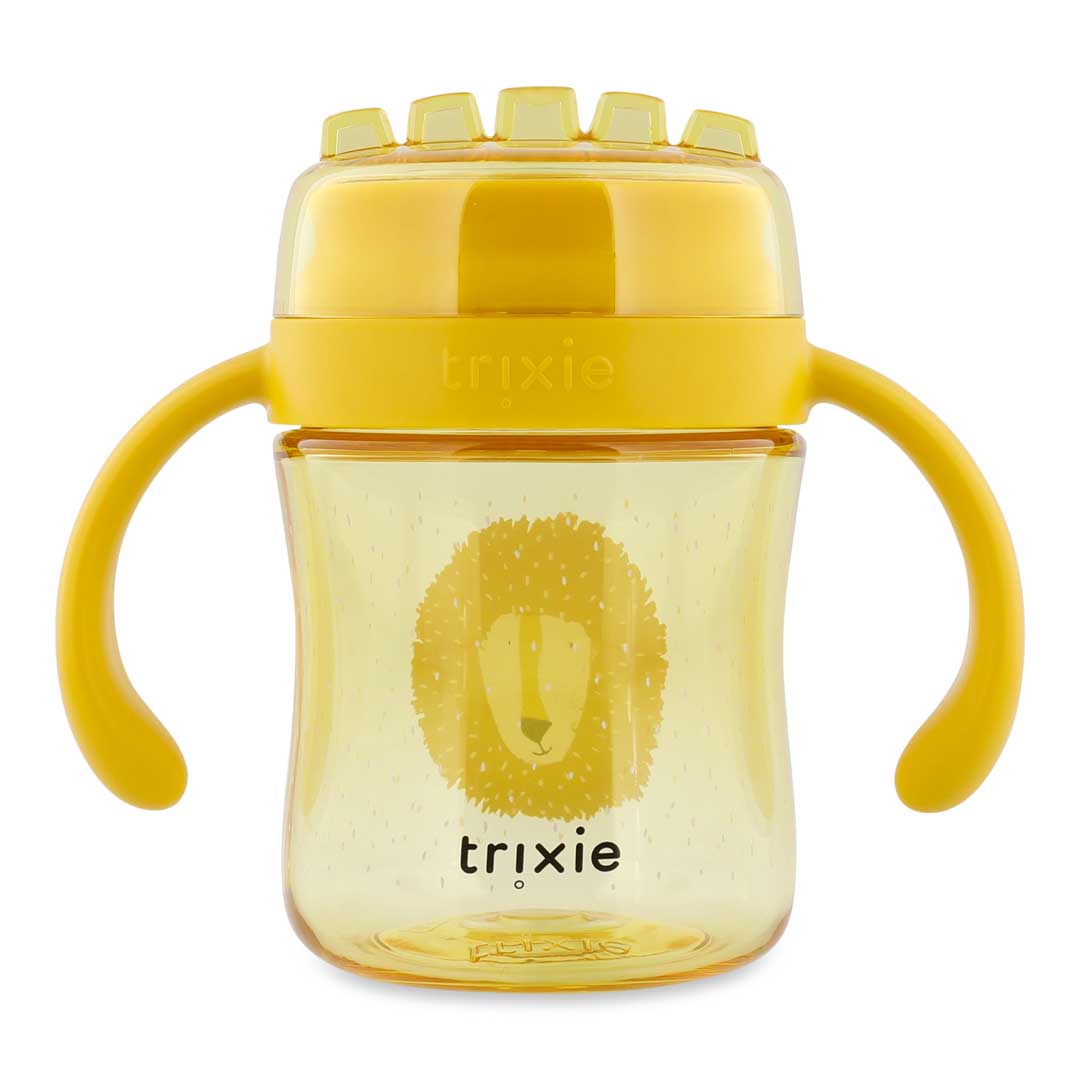 Trixie Baby Tasses et gobelets Gobelet 360° avec poignées Mr. Lion anti-fuite
