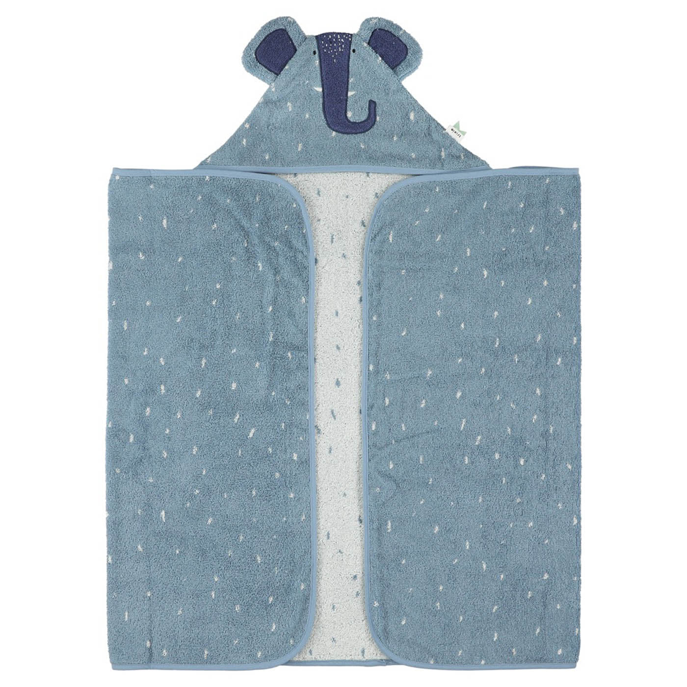 Trixie Baby Capes de bain Cape de bain 70x130cm - Mrs. Elephant coton bio