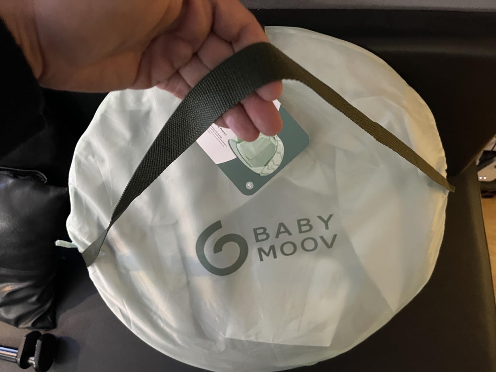 Babymoov Moov & Protect tente anti-UV bébé Green Lagoon UPF 50+