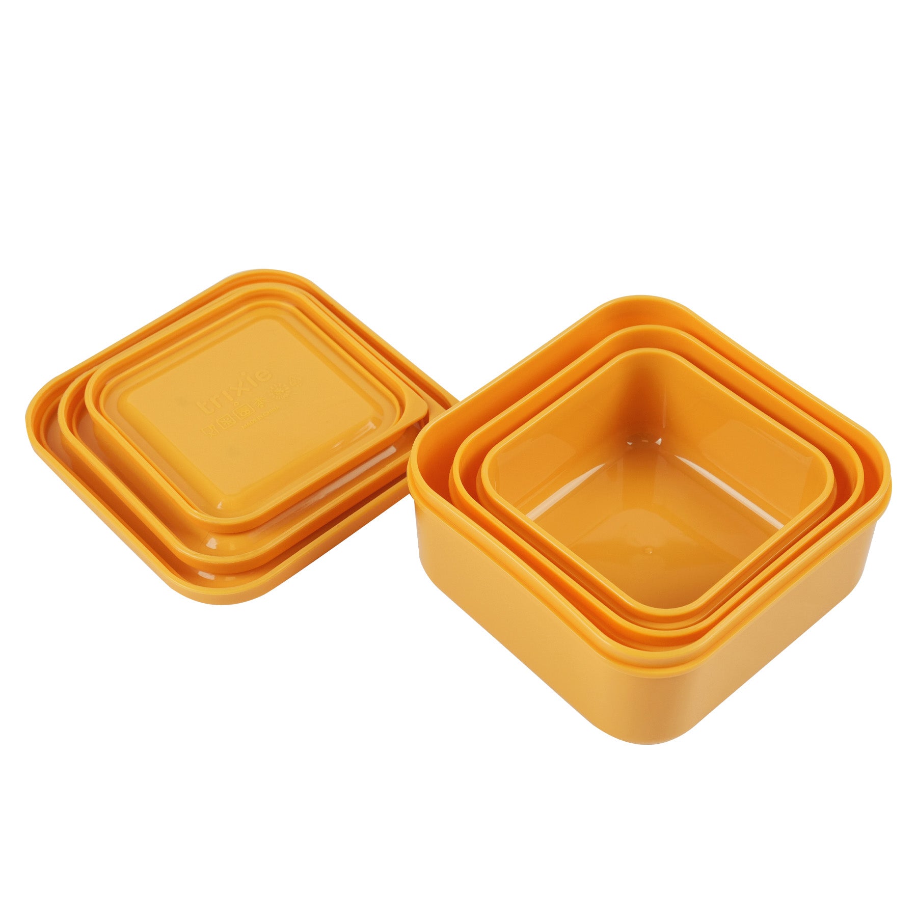 Trixie Baby Boîtes à goûter et boîtes repas Boîtes à goûter 3 pièces Mr. Giraffe