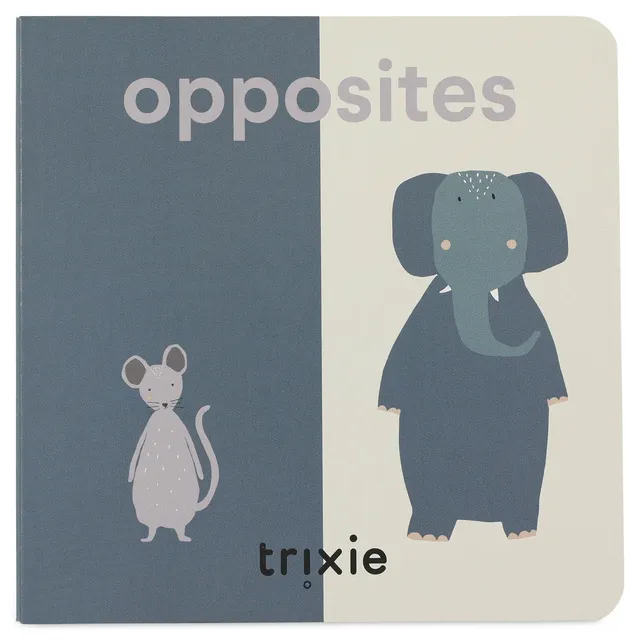 Trixie Baby Jeux, puzzles & livres Livre des contraires bébé