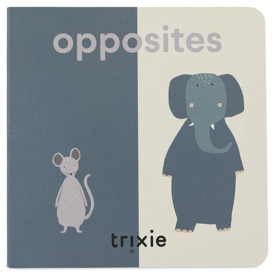 Trixie Baby Jeux, puzzles & livres Livre des contraires bébé