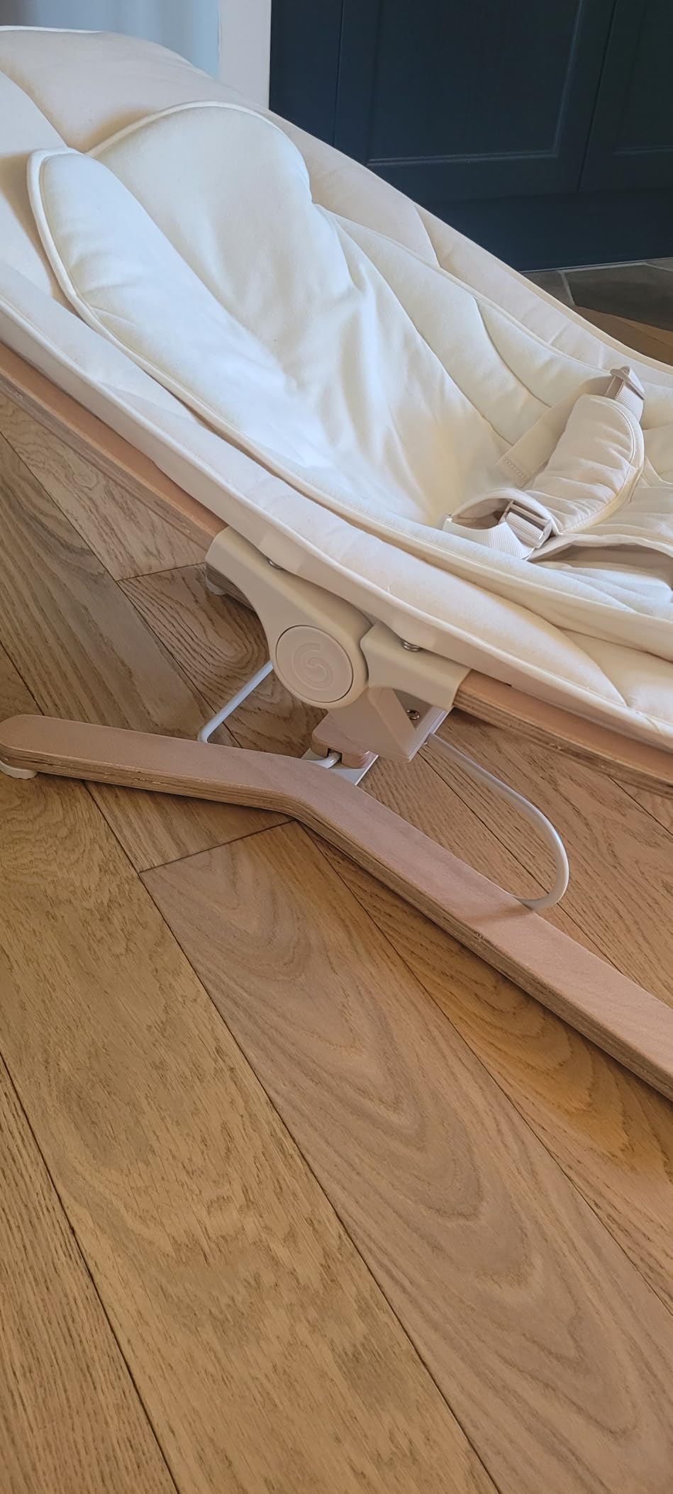 Babymoov Swoon Flow transat bébé évolutif beige bois jusqu’à 18 kg