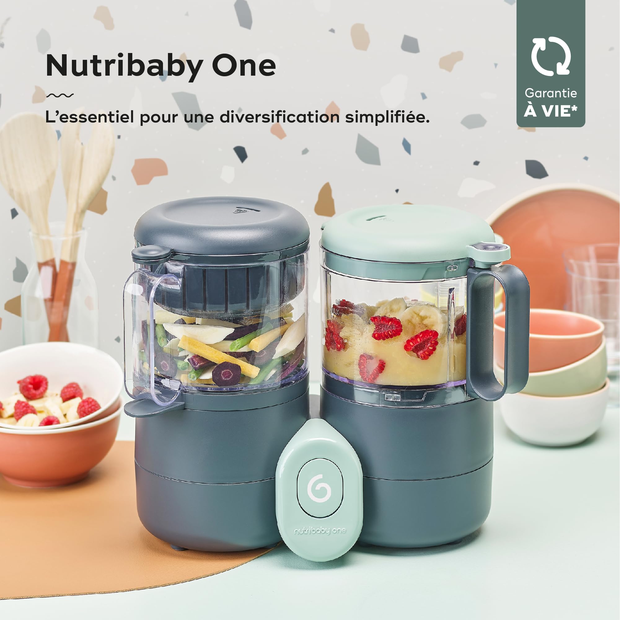 Babymoov Nutribaby One robot cuiseur bébé 2 L vapeur