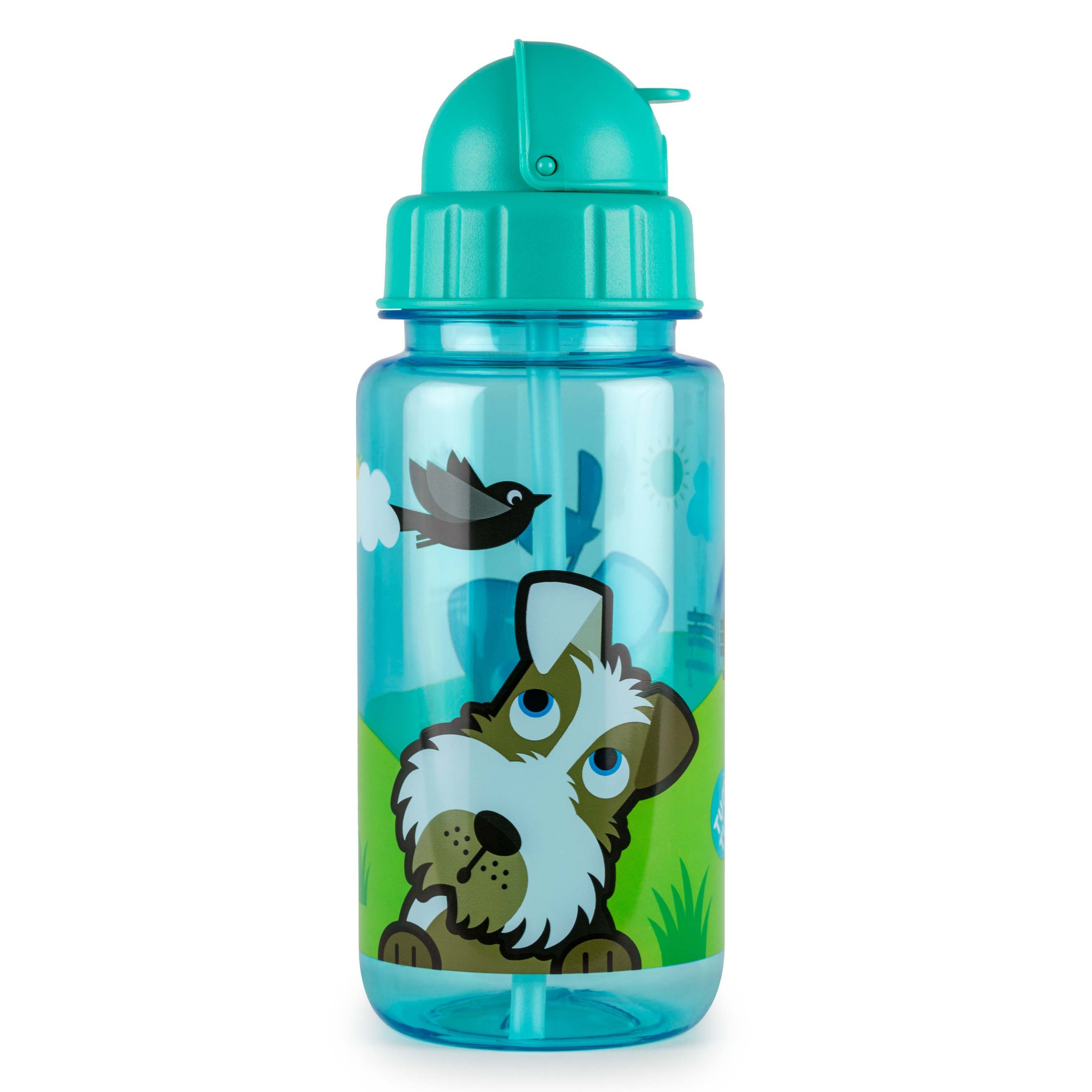 Tum Tum Water Bottles Scruff the Dog gourde 400 ml à paille
