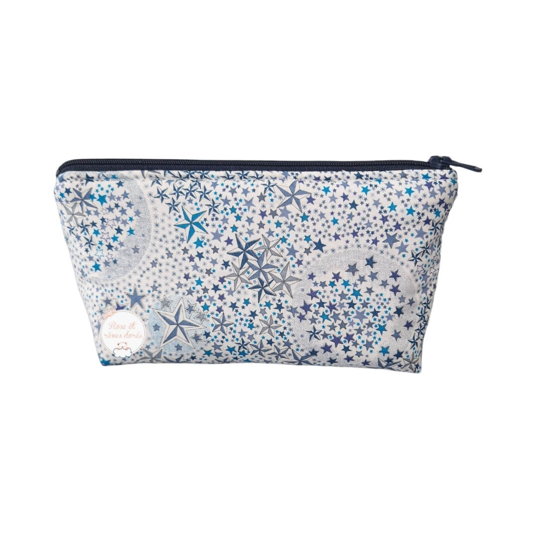 Rose et rêves dorés Pochettes et trousses diverses Trousse rêve d’étoiles trousse rouge