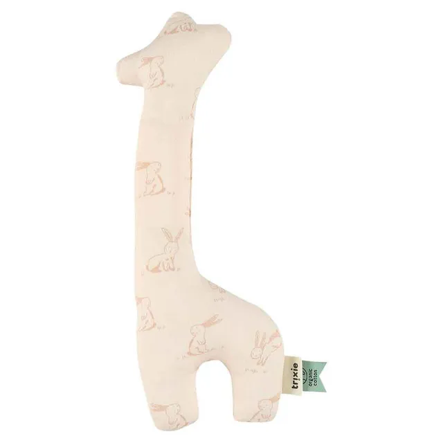 Trixie Baby Premiers jouets Hochet Girafe Rosy Rabbit