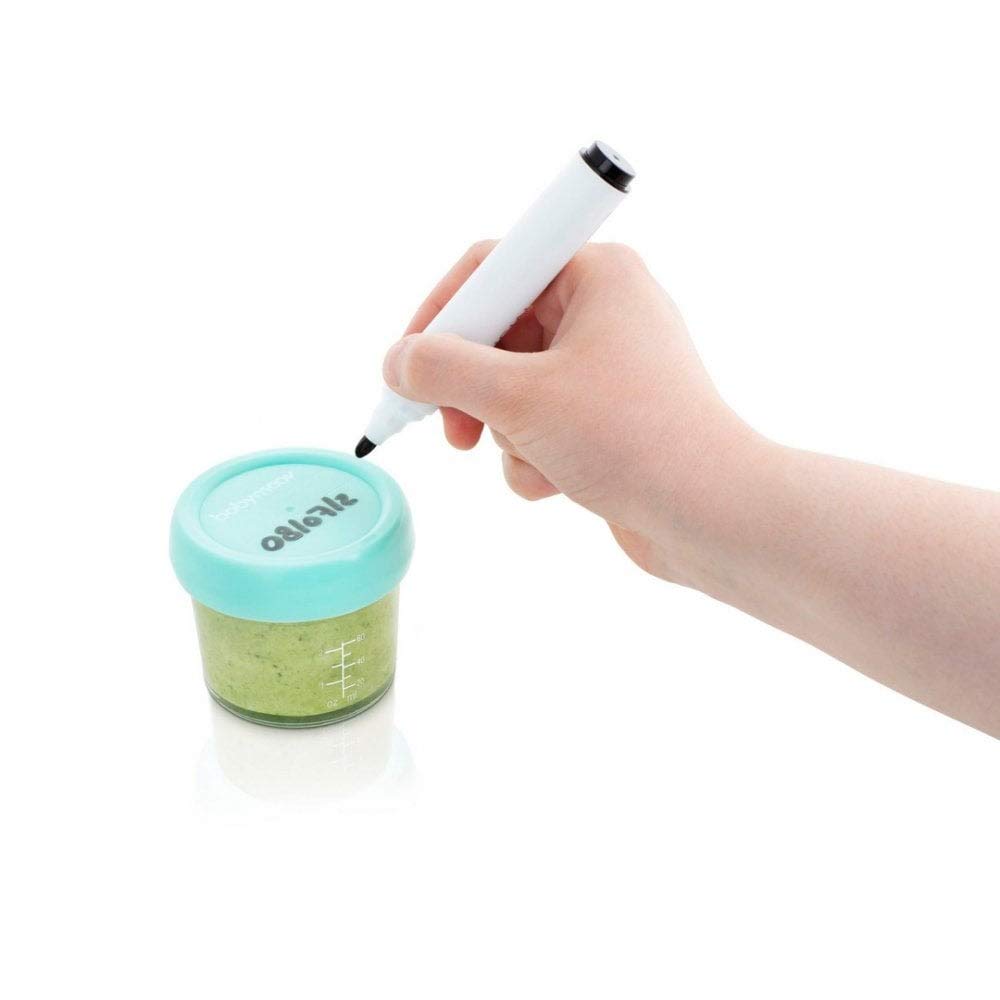 Babymoov Isy / Babybols pots de conservation en verre 4 × 100 ml et 4 × 220 ml