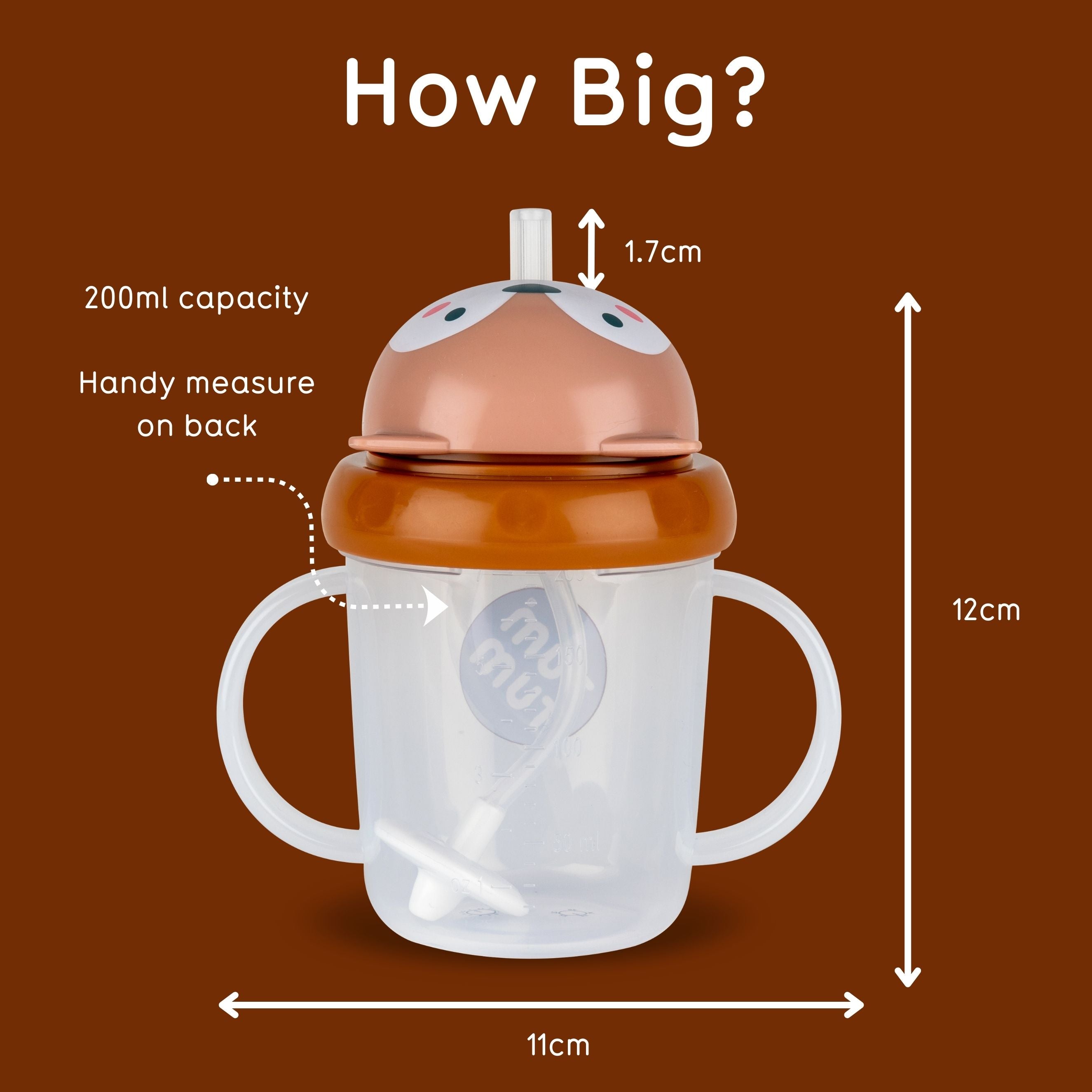 Tum Tum Cups Tippy Up Sippy Cup Fergus tasse à paille lestée 200 ml