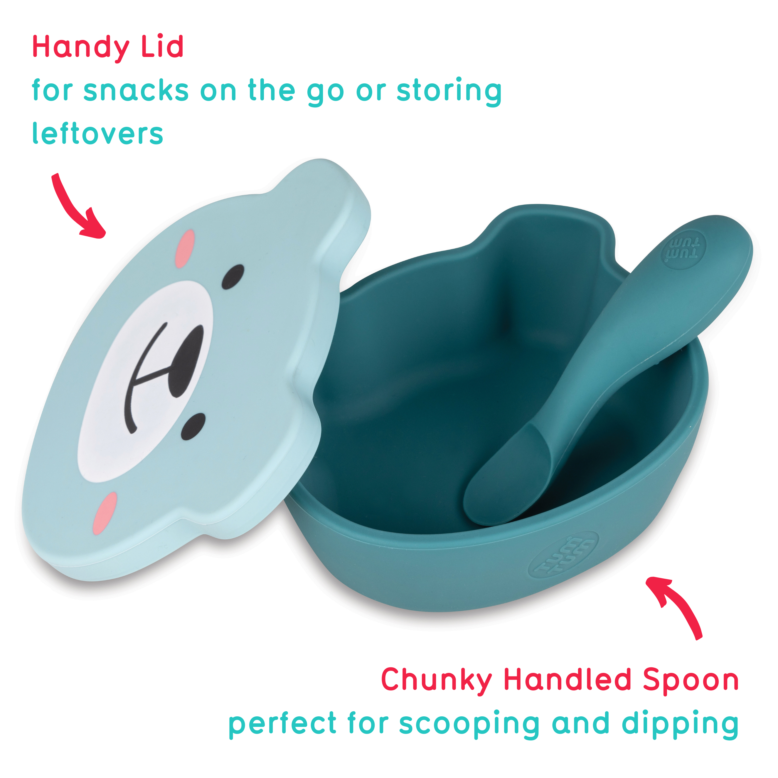 Tum Tum Weaning Baby Weaning Bundle Plus Boris Bear coffret repas bébé