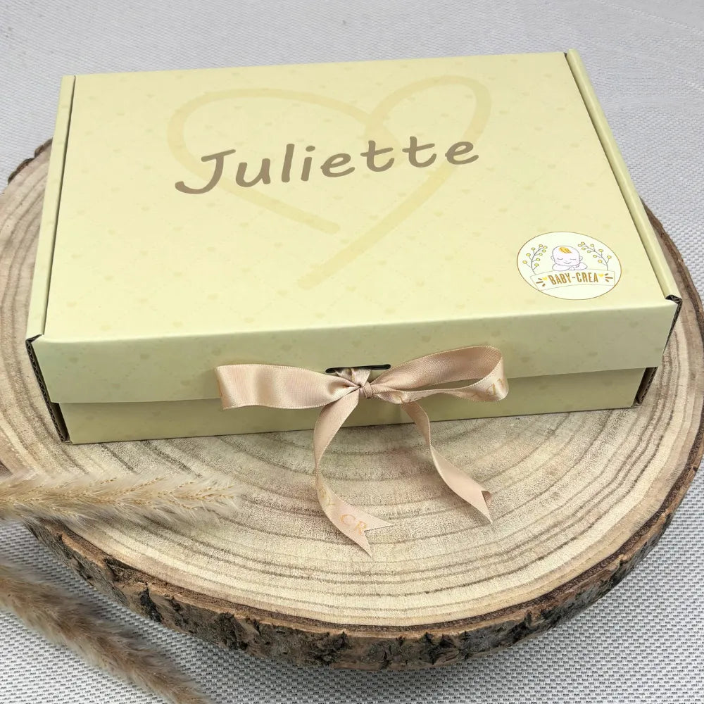 Baby-Crea Coffret repas bébé assiette silicone vert olive personnalisé