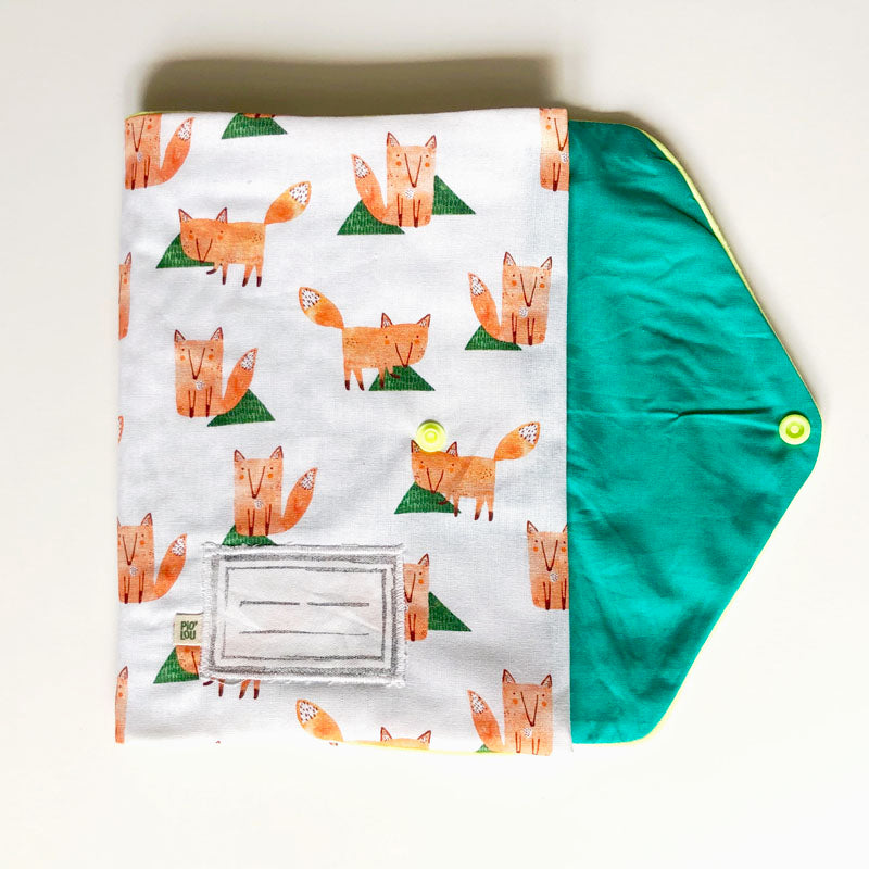 PIOLOU La pochette pour carnet de santé Pochette carnet de santé renard