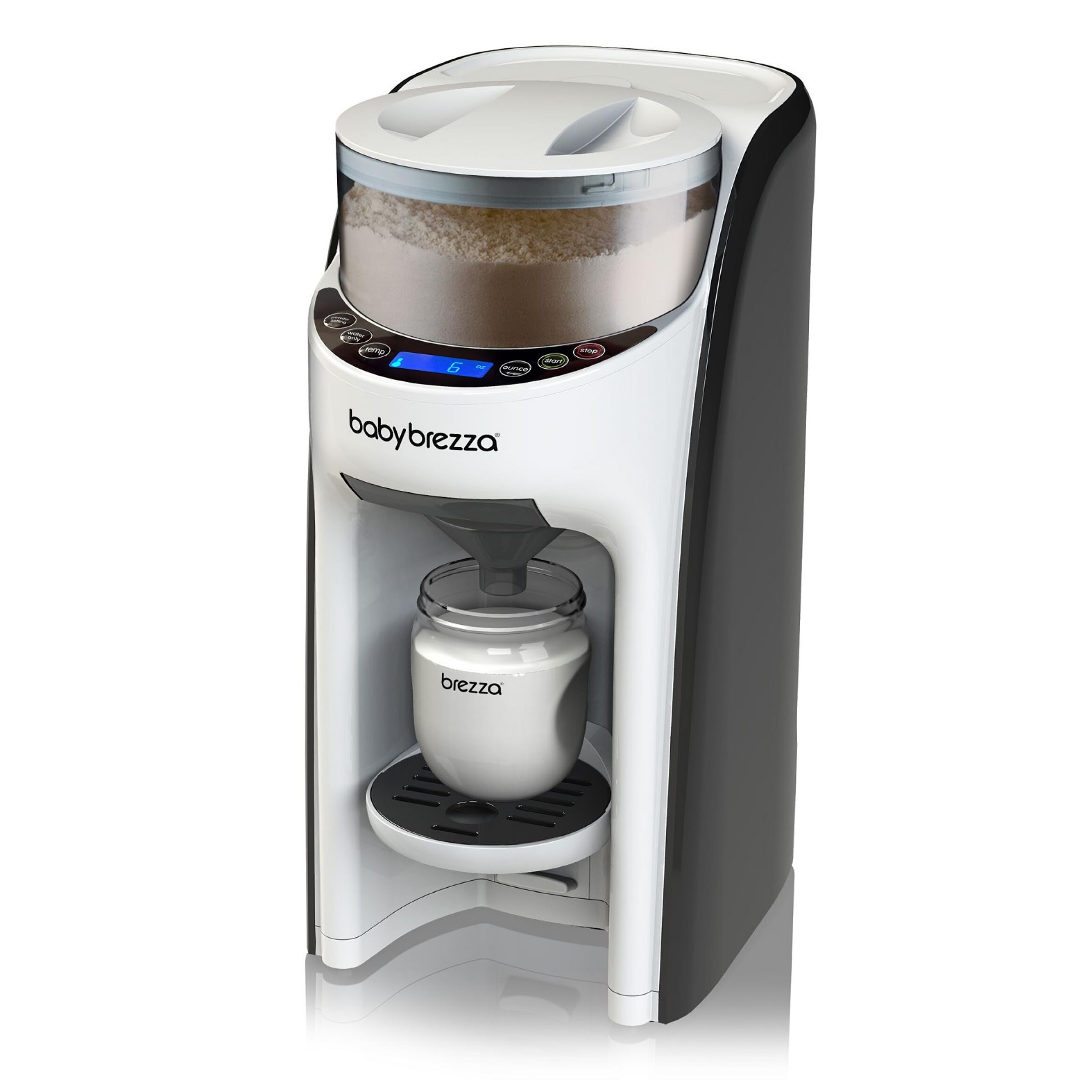 Baby Brezza Formula Pro Advanced préparateur de biberon noir et blanc automatique