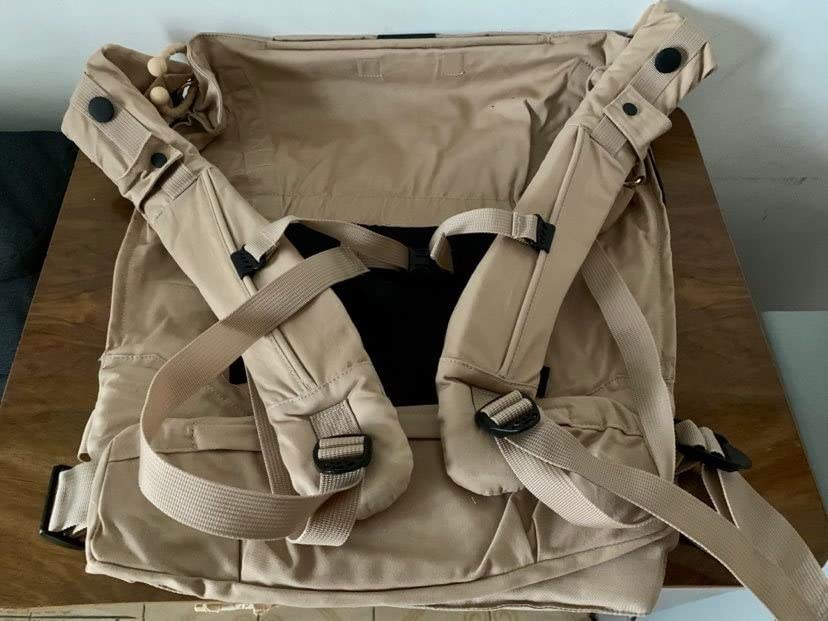 Babymoov Moov & Boost porte-bébé beige évolutif et réhausseur