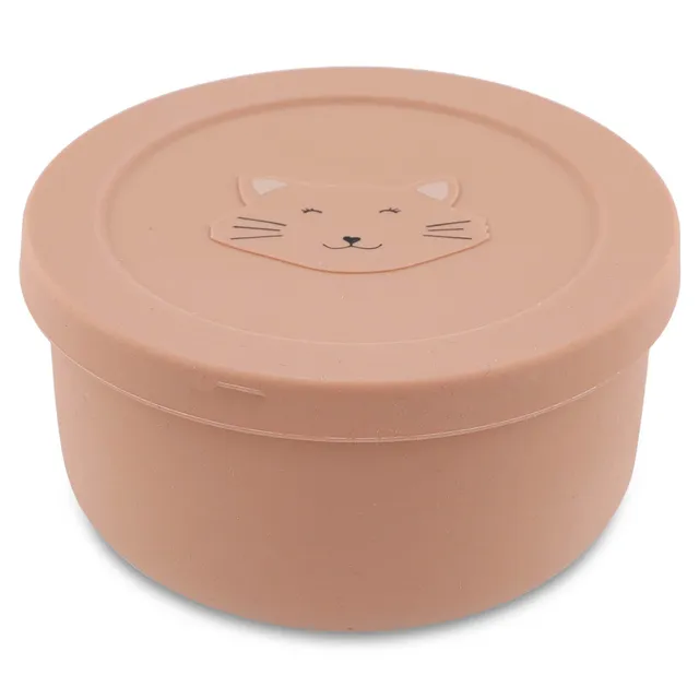 Trixie Baby Boîtes à goûter et boîtes repas Boîte à collations Mrs. Cat silicone