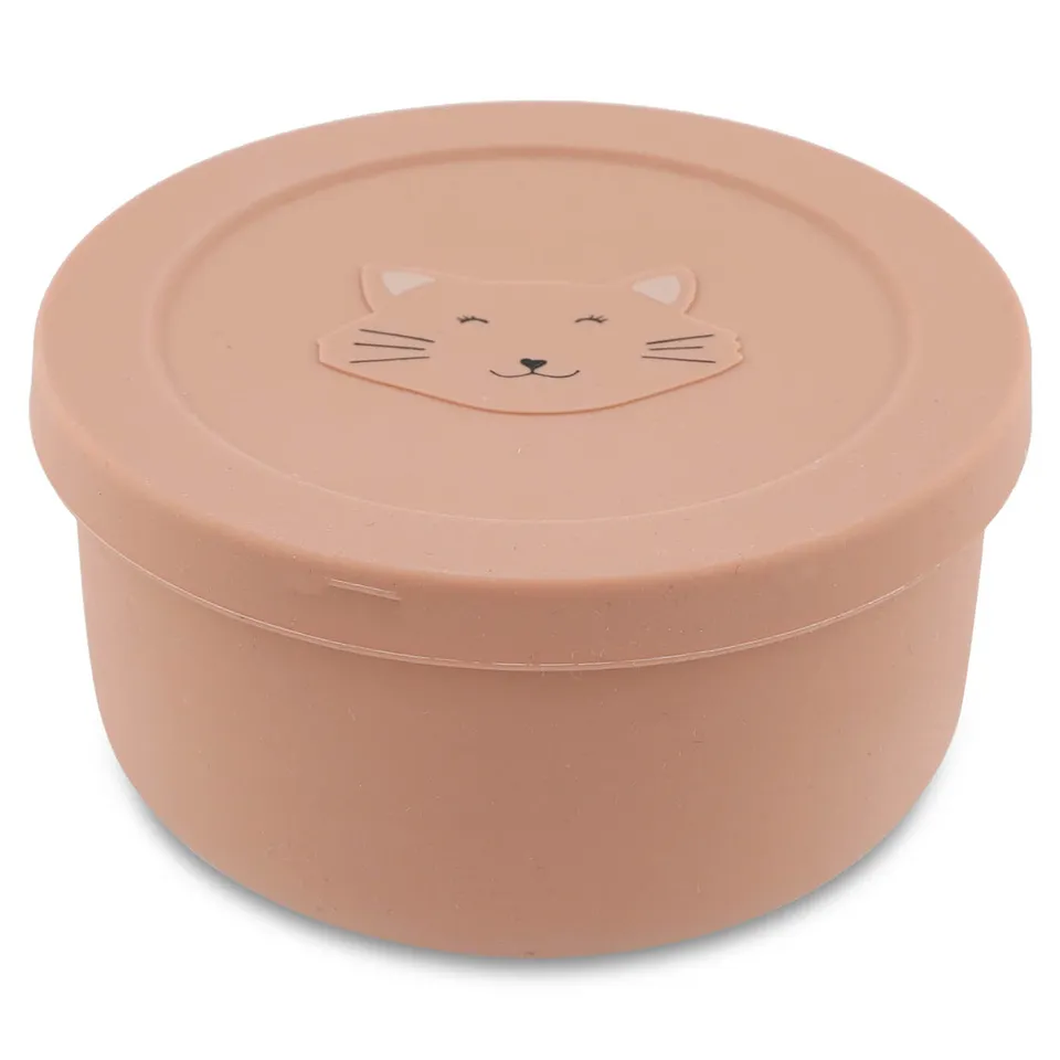 Trixie Baby Boîtes à goûter et boîtes repas Boîte à collations Mrs. Cat silicone