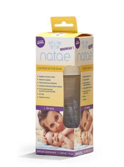Natae Biberons Polypropylène 330ml / 11oz biberon tétine caoutchouc