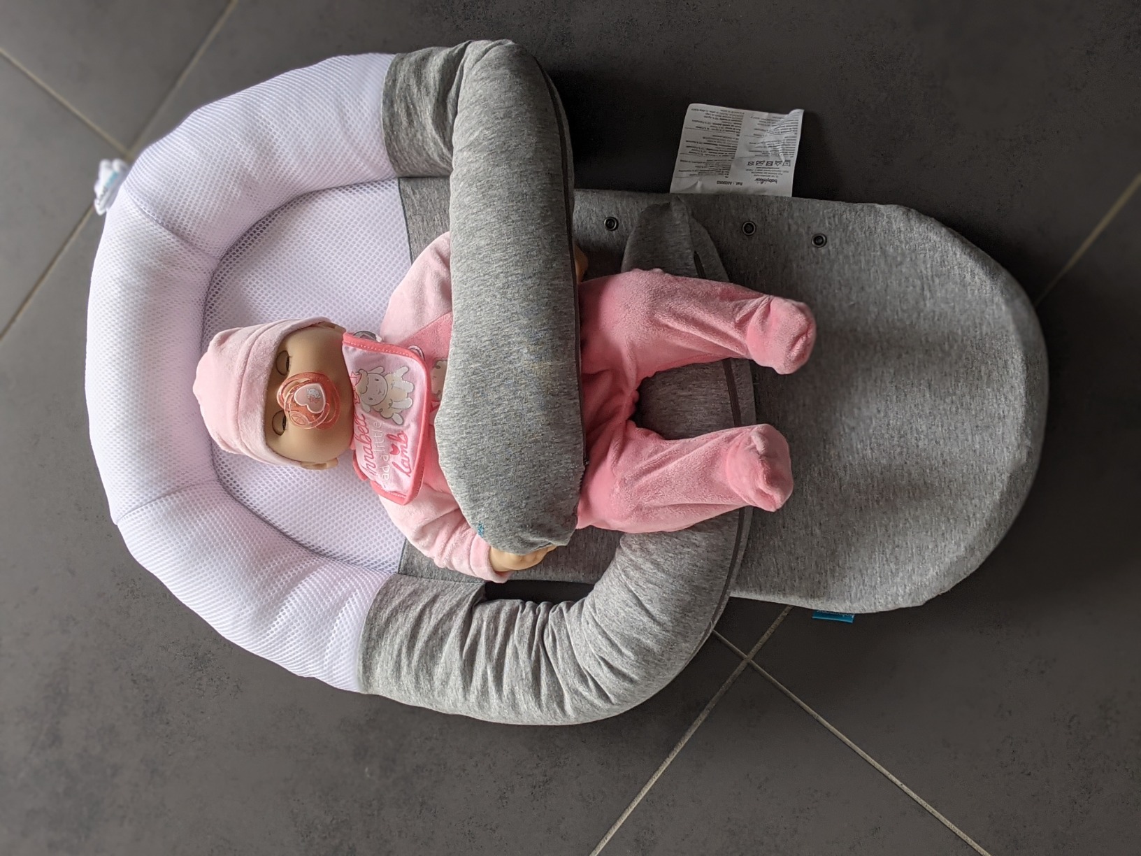 Babymoov Swoon CloudNest réducteur anti-coliques avec bouillotte intégrée coton bio