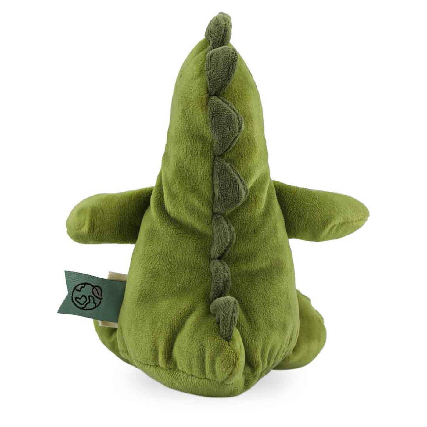 Trixie Baby Premiers jouets Peluche bébé Mr. Dino en tissu recyclé
