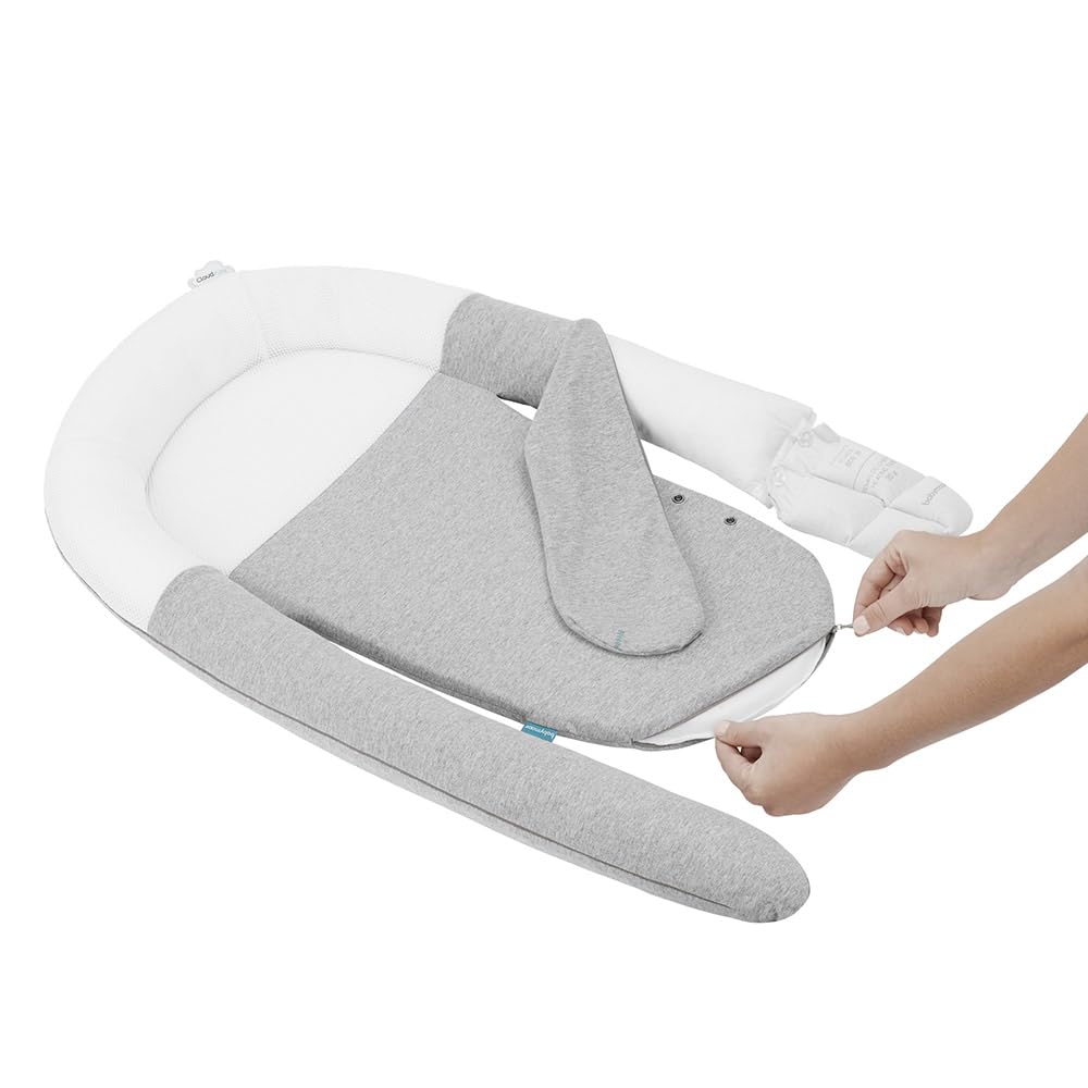 Babymoov Swoon CloudNest réducteur anti-coliques avec bouillotte intégrée coton bio