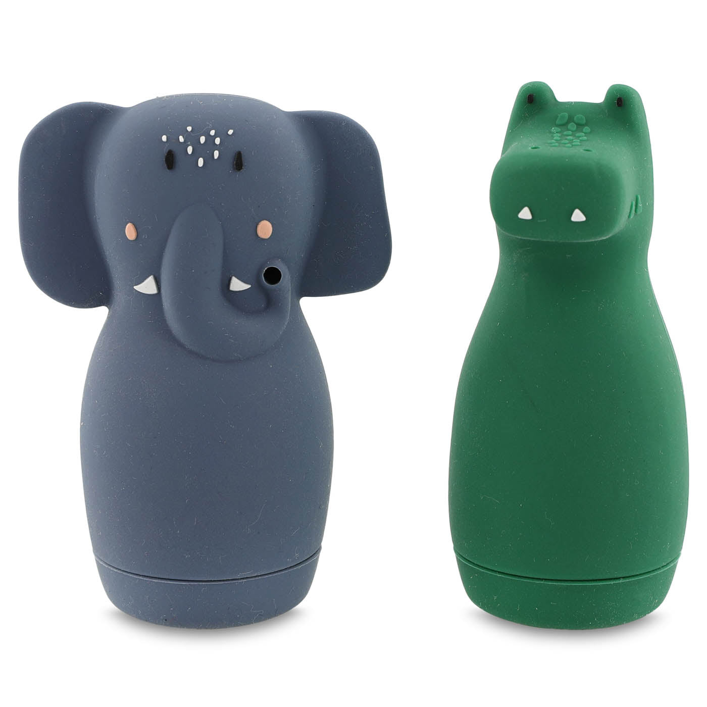 Trixie Baby Jouets de bain Mrs. Elephant & Mr. Crocodile aspergeurs