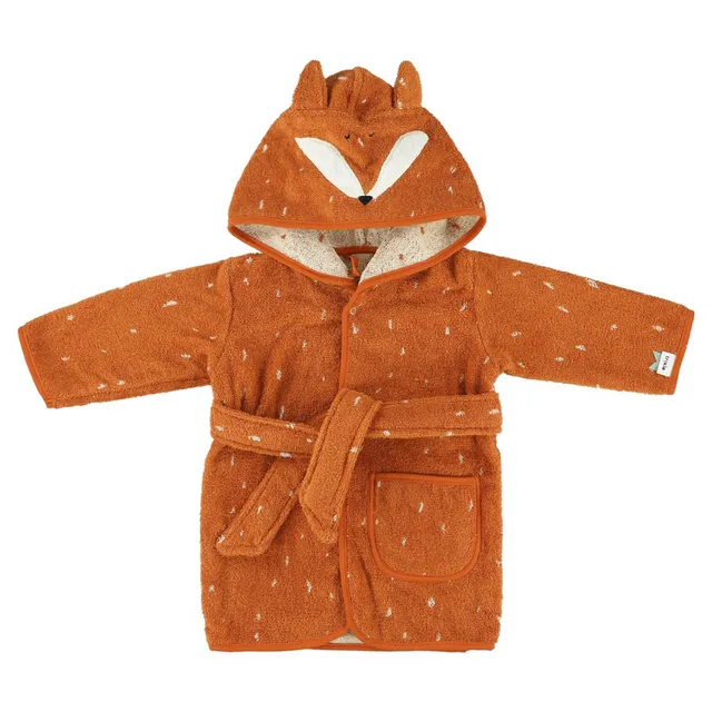 Trixie Baby Peignoir Mr. Fox 1-2 ans coton bio