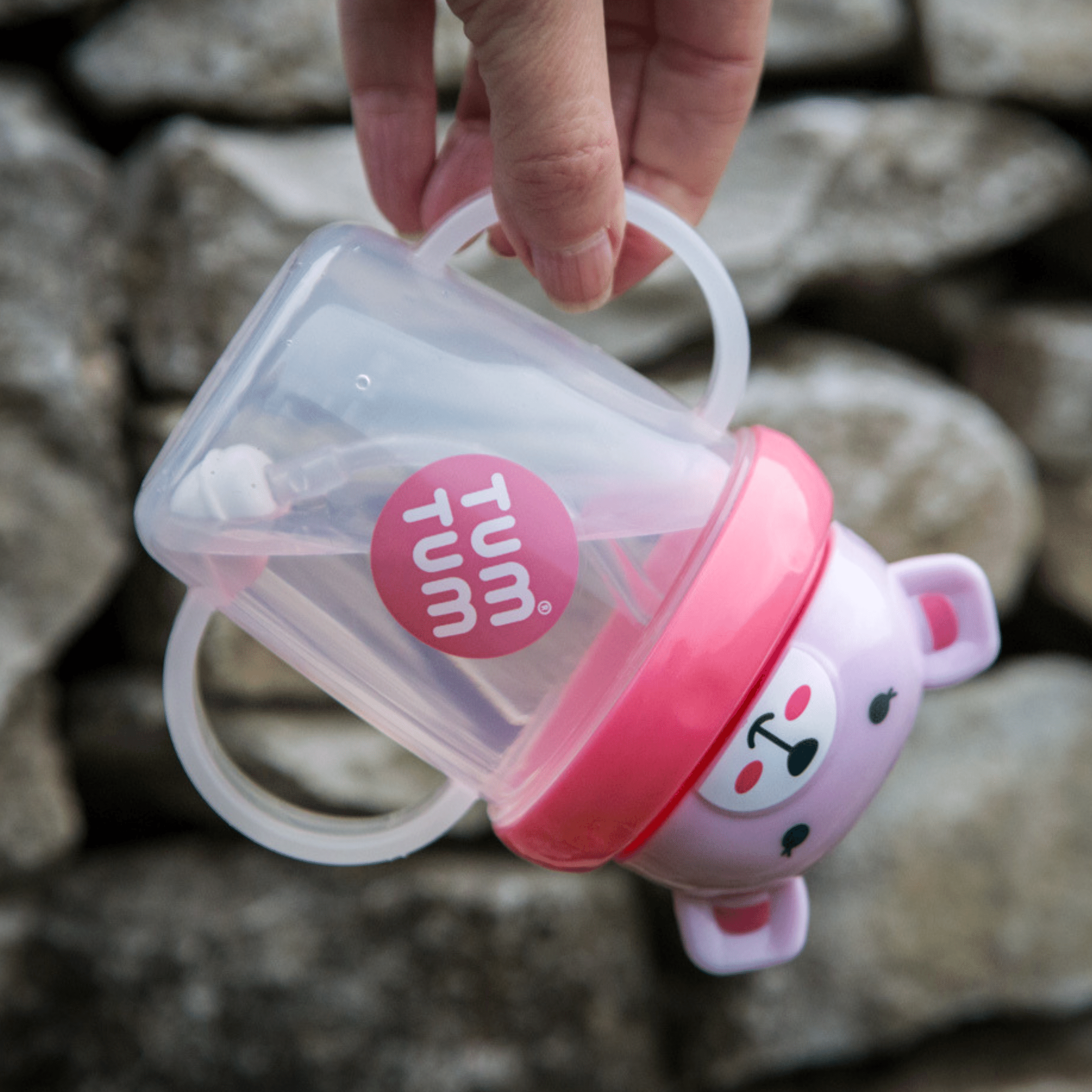 Tum Tum Cups Free Flow Cups & Straws Bundle Betsy Bear tasse bébé
