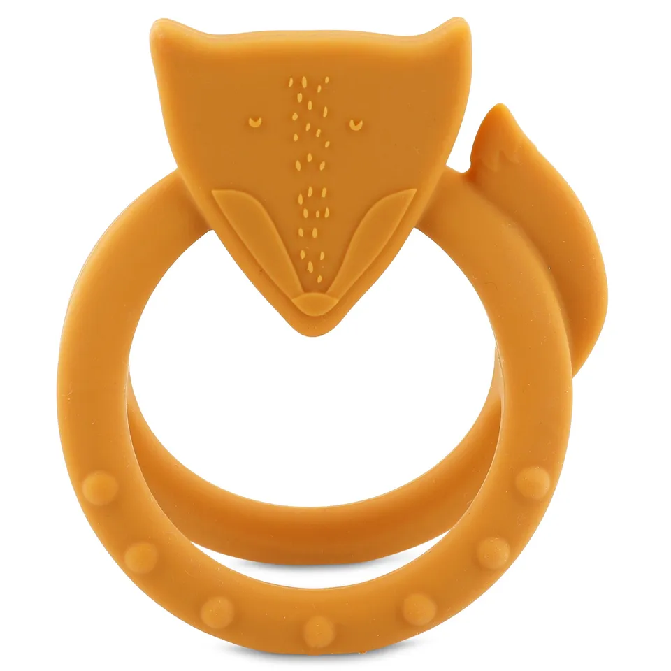 Trixie Baby Premiers jouets Mr. Fox anneau de dentition en silicone