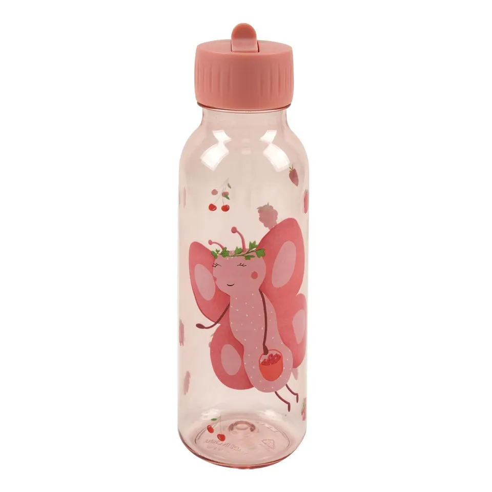 Trixie Baby En déplacement Gourde Tritan™ 500ml - Fruit fairy Mrs. Butterfly gourde étanche