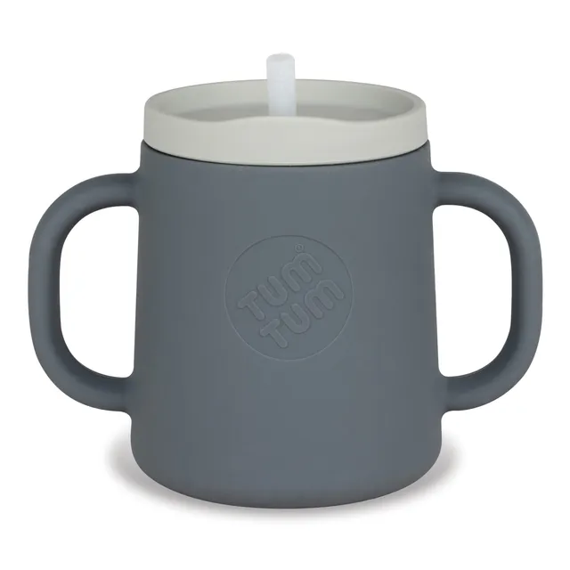 Tum Tum Cups 3 Way Trainer Cup gobelet d’apprentissage gris 180 ml