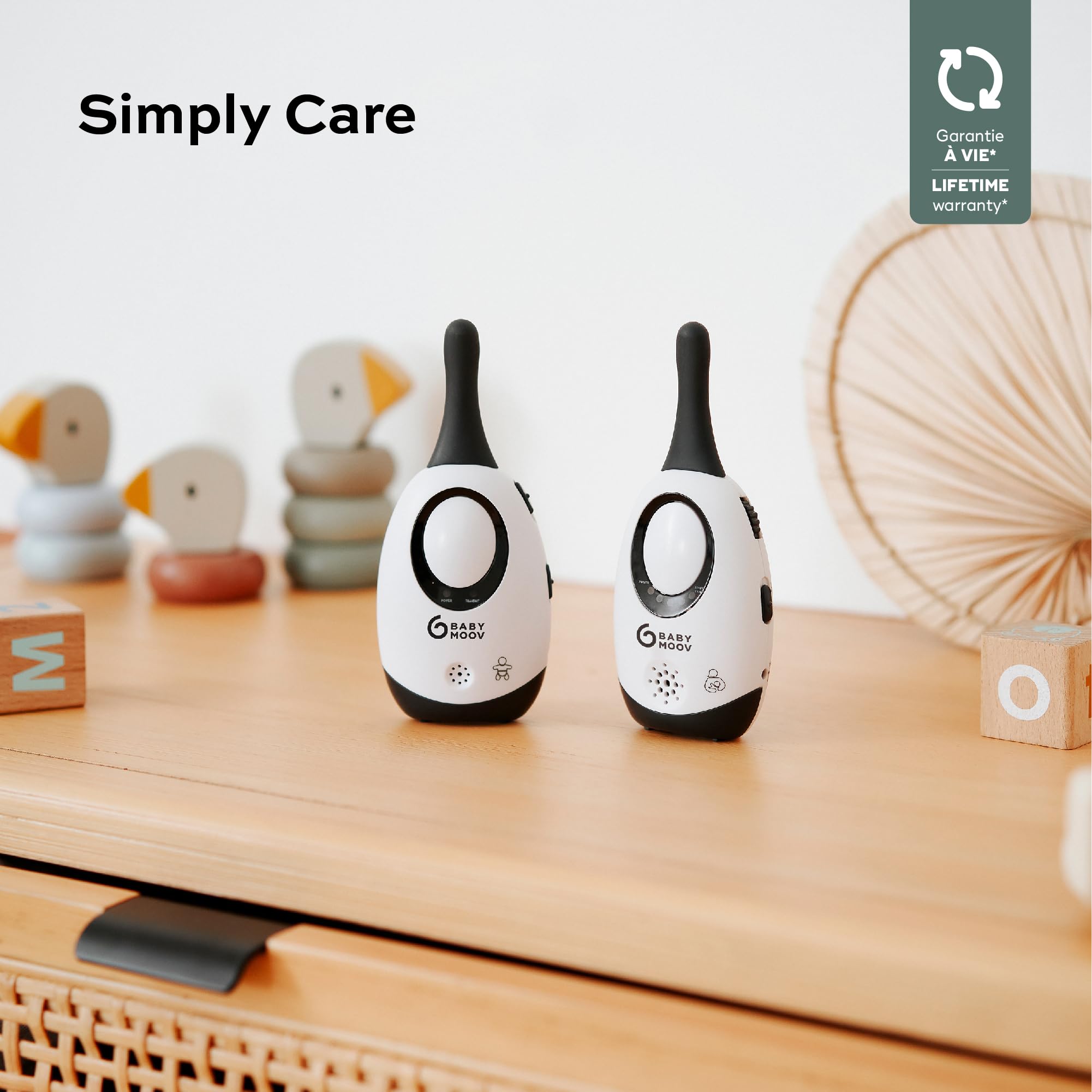Babymoov YOO Simply Care babyphone audio portée 300 m