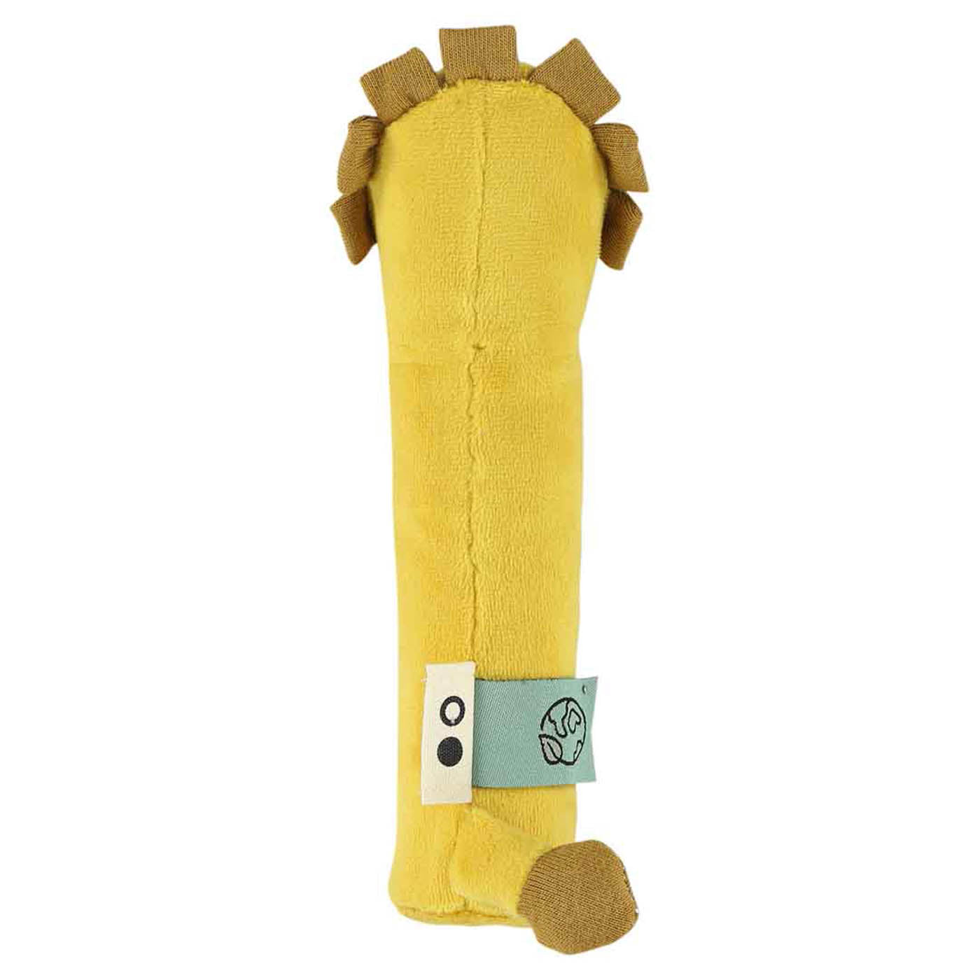 Trixie Baby Premiers jouets Hochet allongé Mr. Lion à couinement