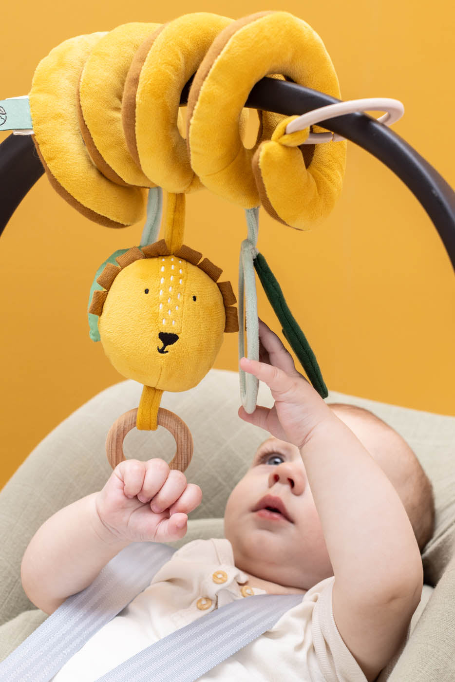 Trixie Baby Jouets d'activités Mr. Lion spirale d’activités