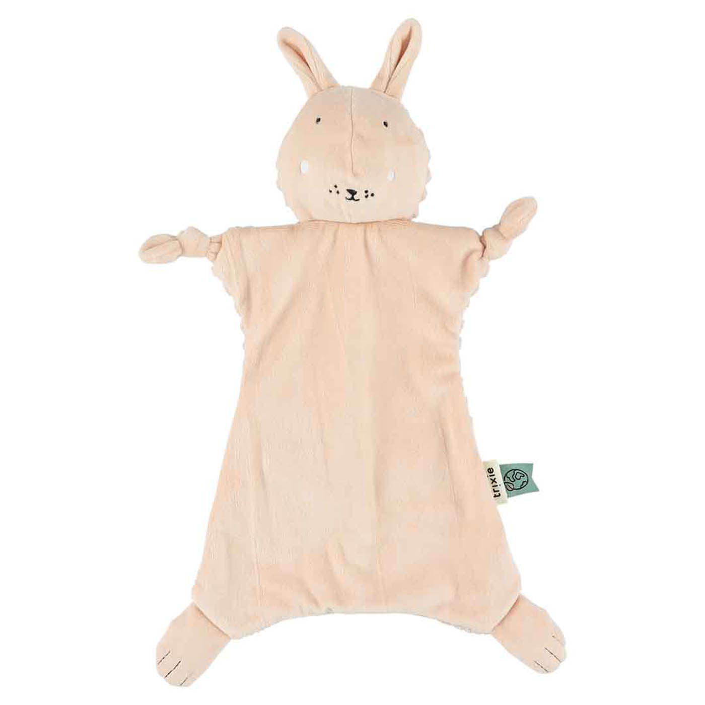 Trixie Baby Premiers jouets Mrs. Rabbit doudou attache sucette