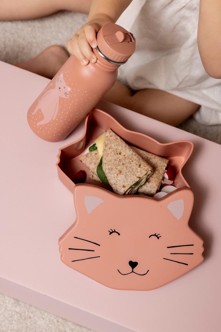 Trixie Baby Boîtes à goûter et boîtes repas Boîte repas en forme Mrs. Cat lave-vaisselle