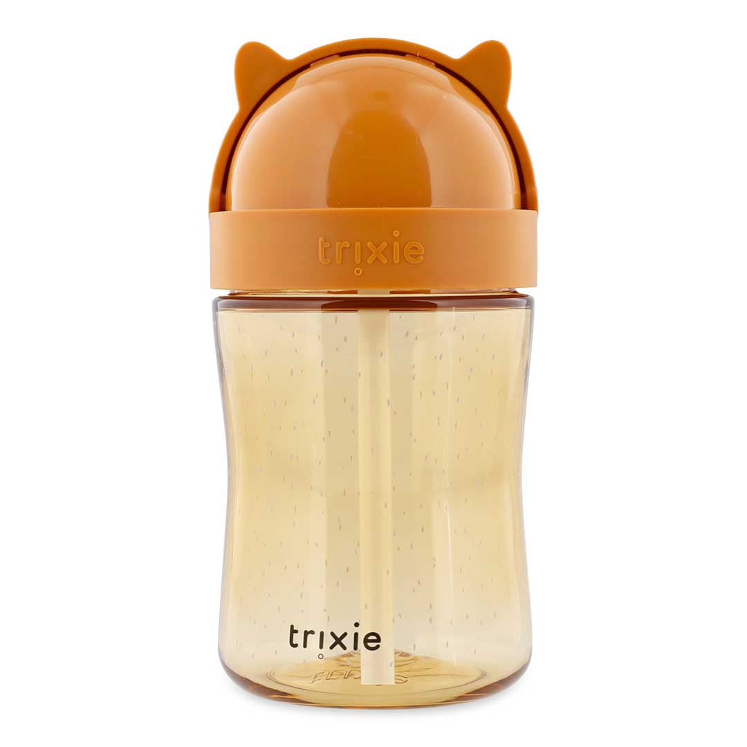 Trixie Baby Tasses et gobelets gobelet avec paille Mr. Fox anti-fuite