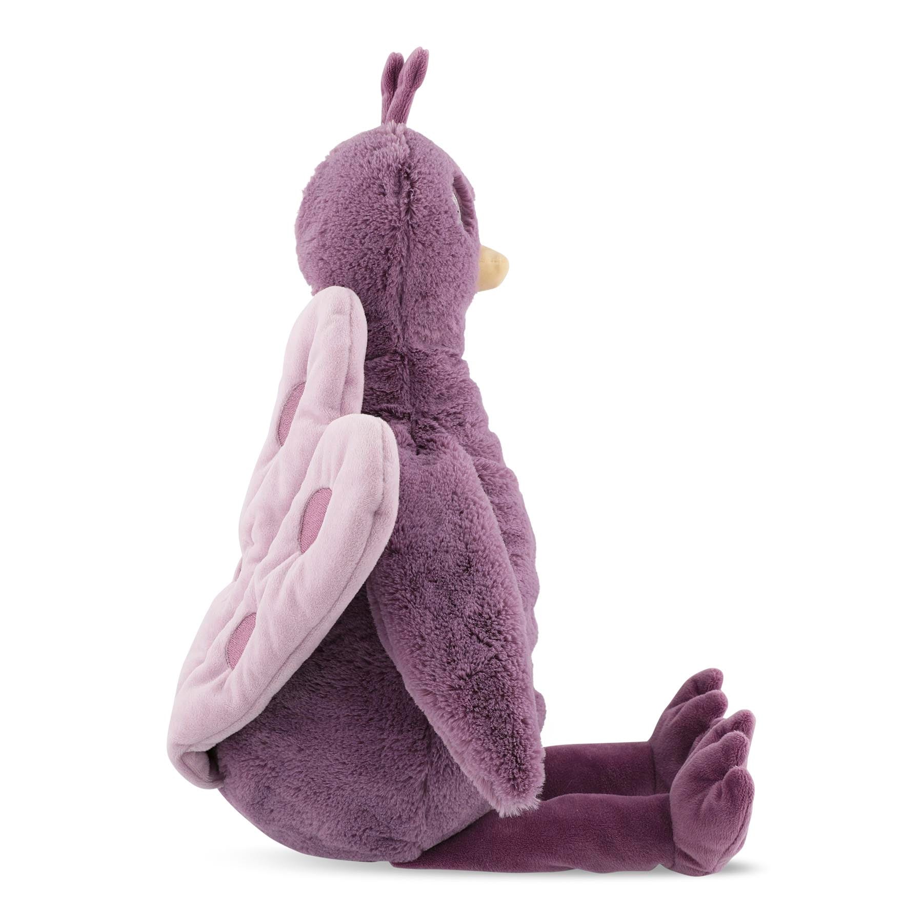 Trixie Baby Premiers jouets Animal en peluche grande Mrs. Peacock peluche