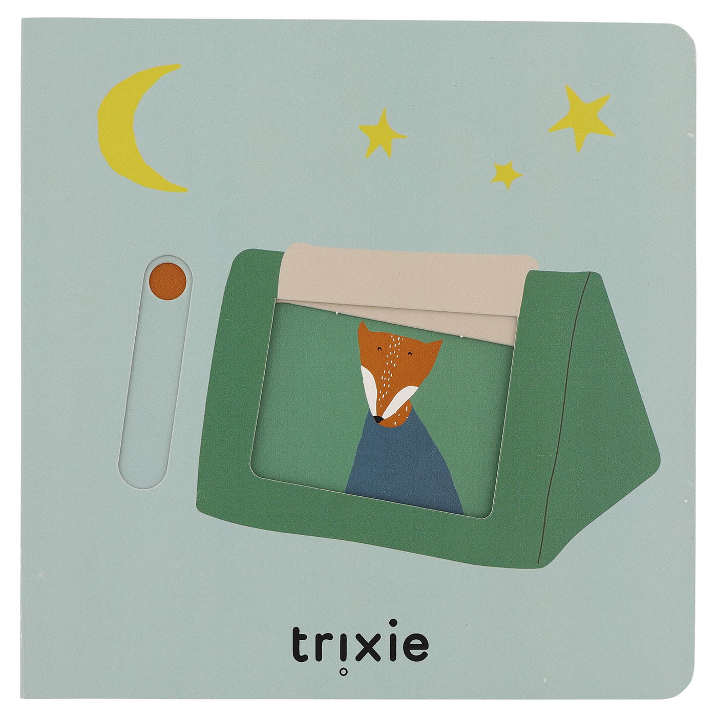 Trixie Baby Camping livre animé à diapositives