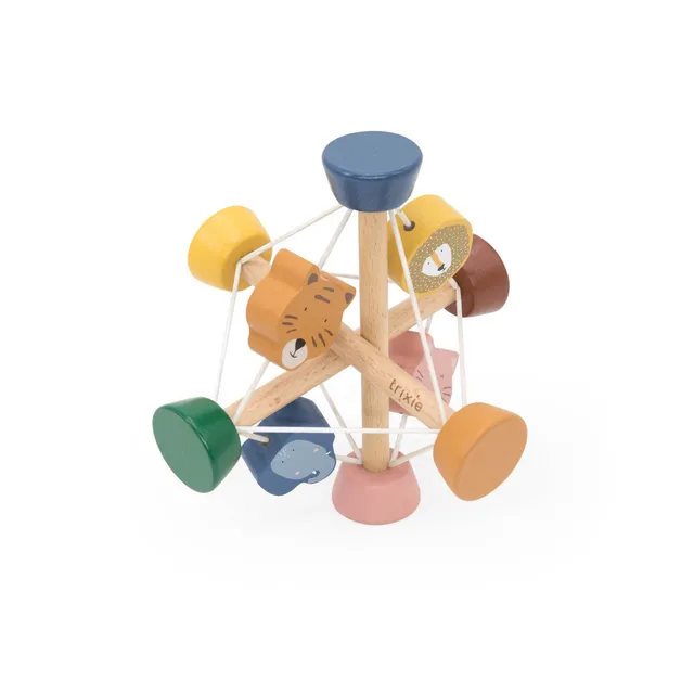 Trixie Baby boule d’activité en bois pour bébé