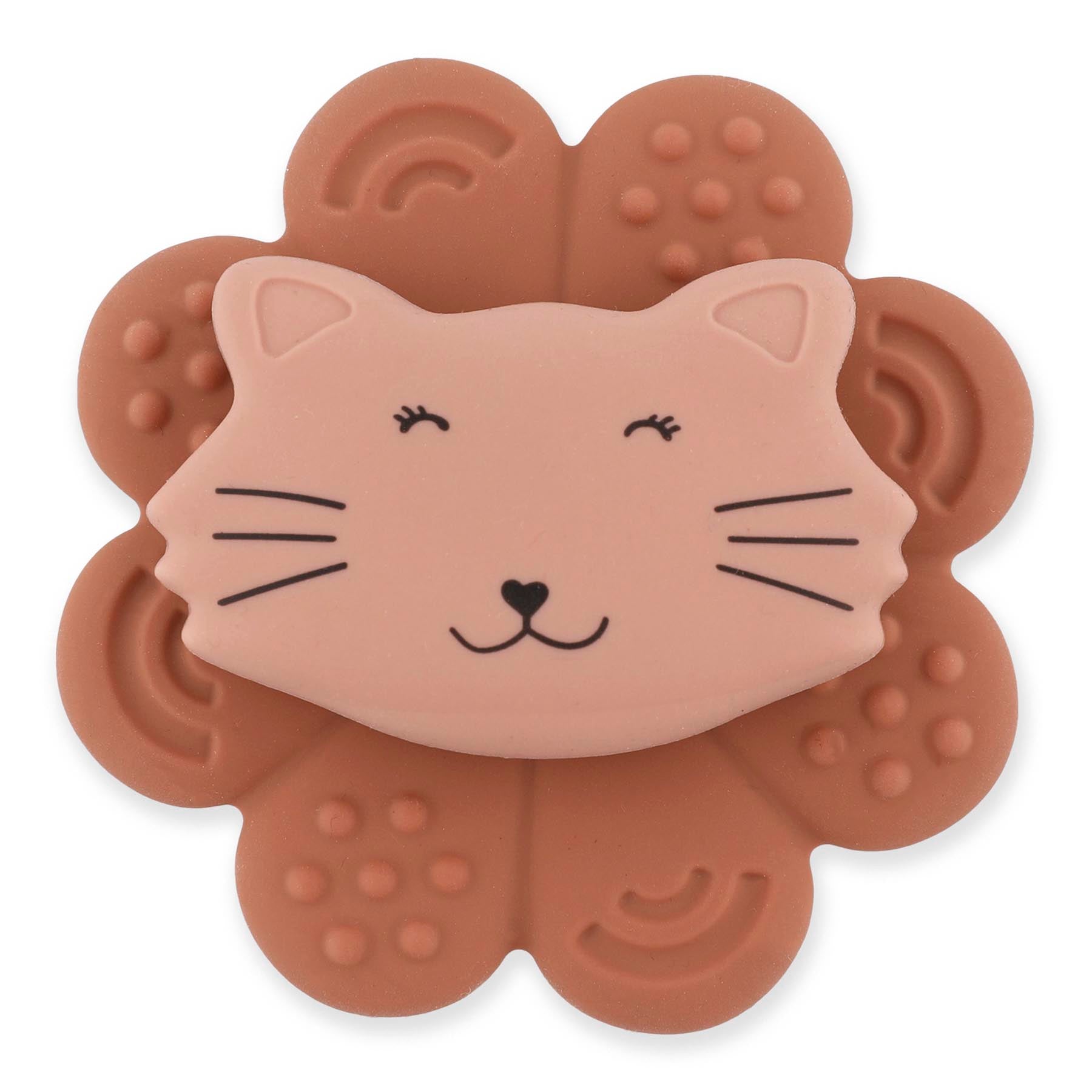 Trixie Baby Jouets sensoriels Mrs. Cat spinner à ventouse en silicone alimentaire