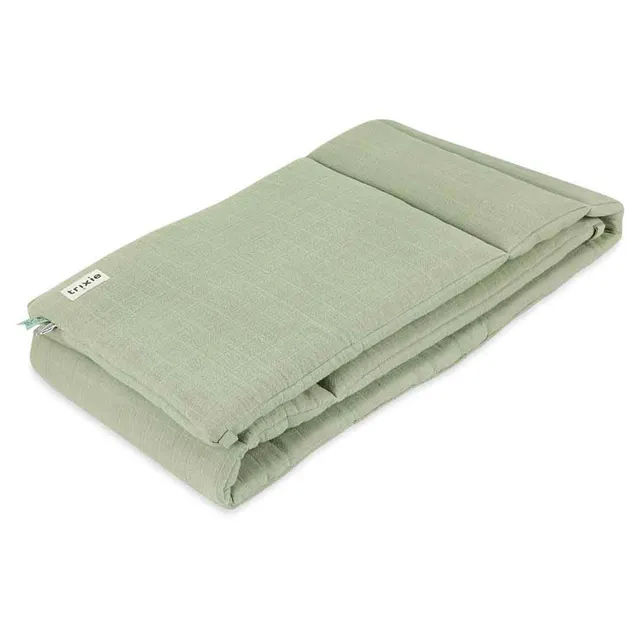 Trixie Baby Literie de bébé Tour de lit et parc Bliss Sage 60x120 cm